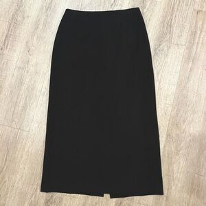 Talbots Maxi Black Stretch Skirt 6P like new